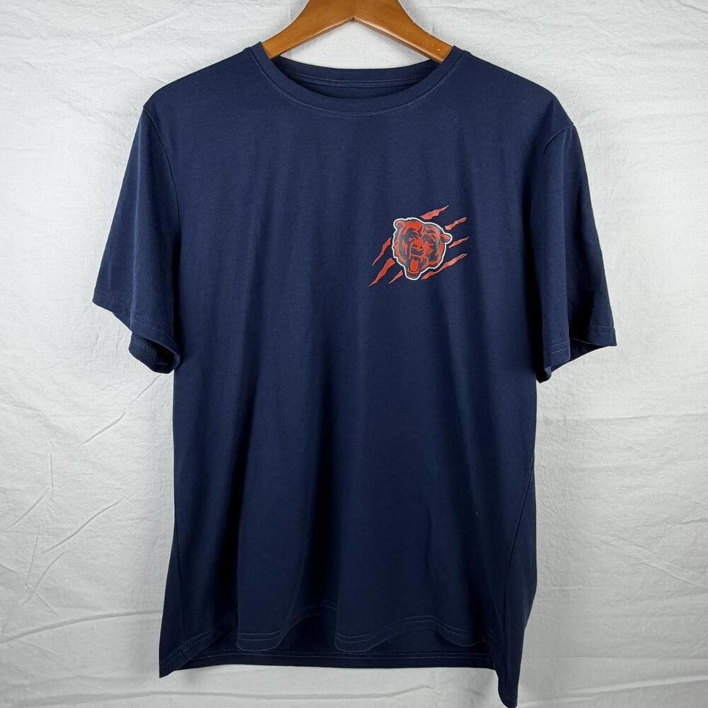 Chicago Bears navy blue t-shirt #NFL #Chicagobears